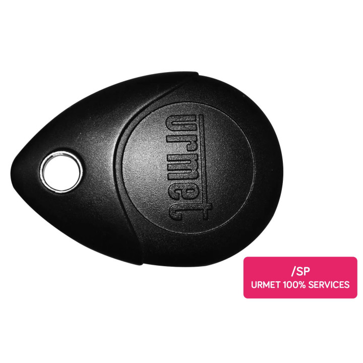Badge Mifare Personnalisée 13.56 Mhz Noire, Étanche Ip68, Antichoc Ik8