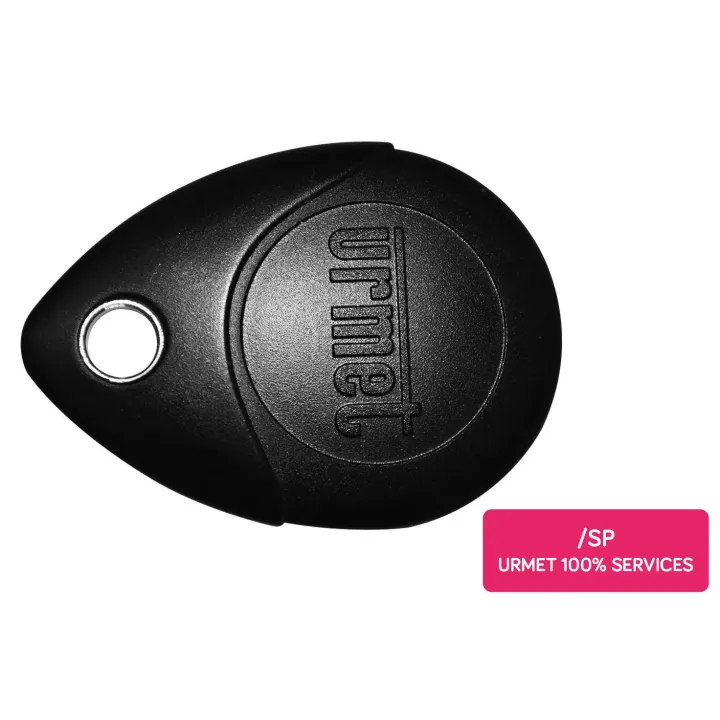 Badge Mifare Personnalisée 13.56 Mhz Noire, Étanche Ip68, Antichoc Ik8