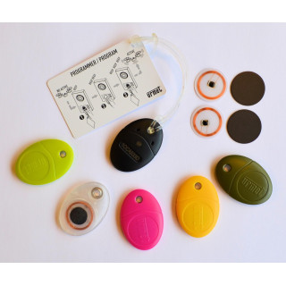Lot De 5 Badges De Prox Kn2 pour systèmes URMET