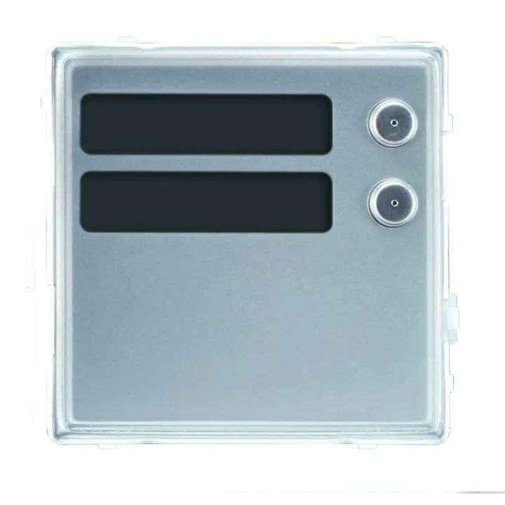 Module si,thesi avec 2  touches d’appel et porte-étiquette