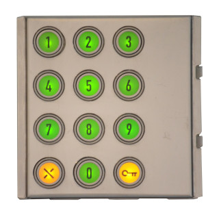 Clavier Sinthesi Steel 2 relais pour systèmes URMET