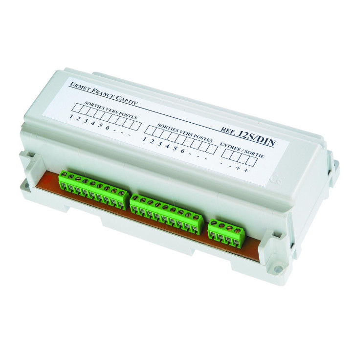 Boit Plastique Fix Din 12S pour systèmes URMET