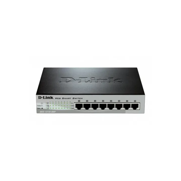 Switch 8 Giga Poe 65W Sfp pour systèmes URMET