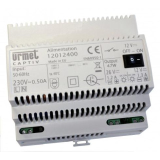 Alimentation Open 26Vcc-12Vcc pour systèmes URMET