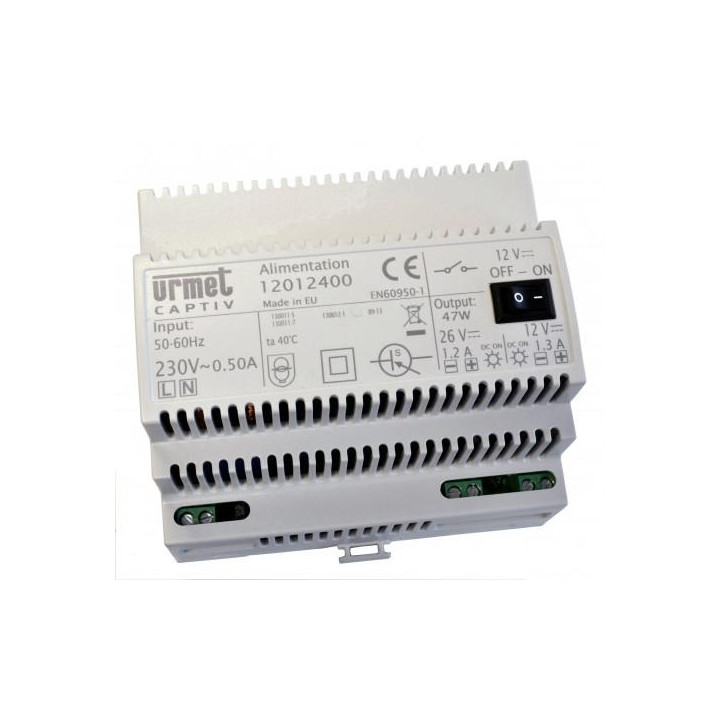 Alimentation Open 26Vcc-12Vcc pour systèmes URMET