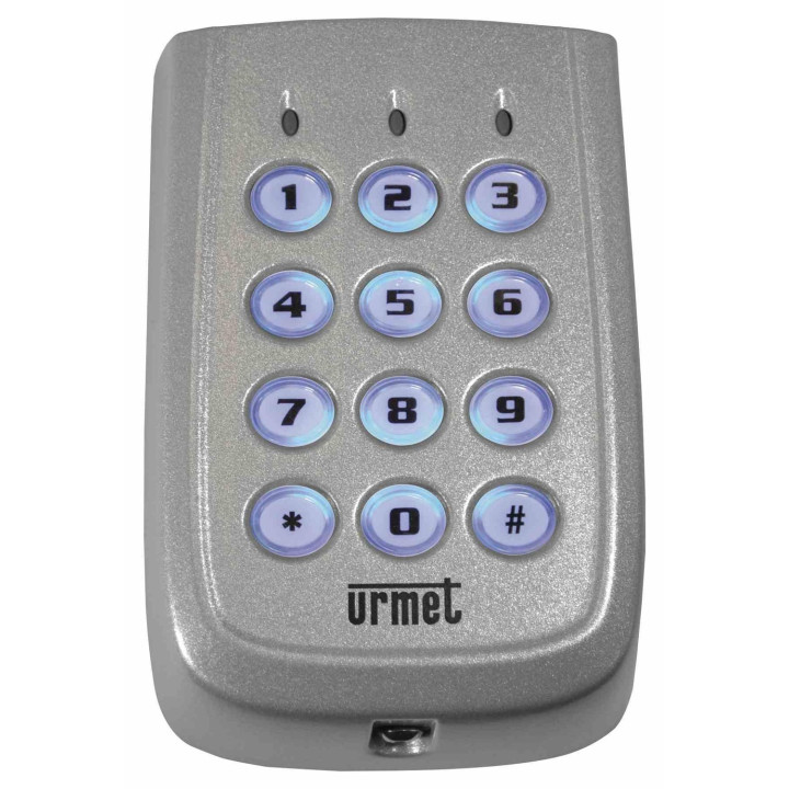 Clavier Code Zamak 2 Relais pour systèmes URMET