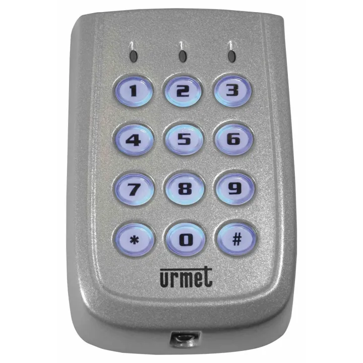 Clavier Code Zamak 2 Relais pour systèmes URMET