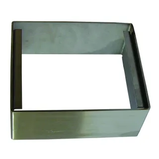 Cadre Inox Saillie Bte 110X130 pour systèmes URMET