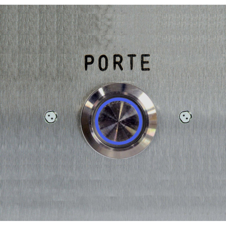 Bouton De Sortie No/Nf Lumineux Et Sonore - 90X90 - Conforme Handicap