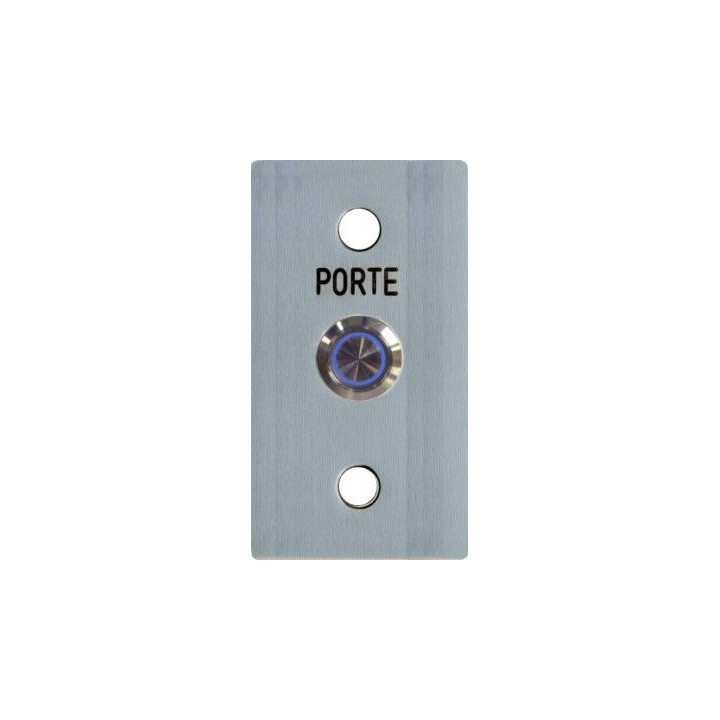 Bouton Poussoir De Sortie Lumineux 60X100 No/Nf