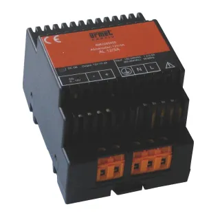 Alimentation 12V 5A, Réglable 12-14V, Din 4 Modules, Boîtier Abs