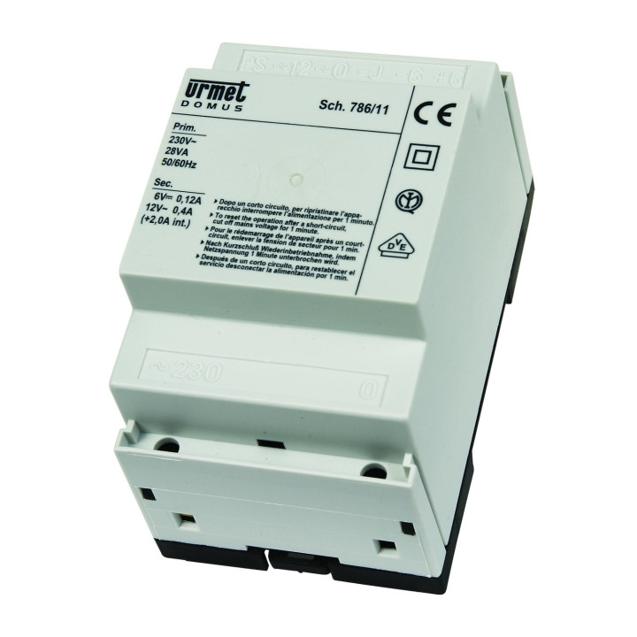 Alimentation 4+N 28Va pour systèmes URMET