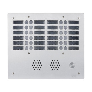 Plaque Av Aluminium6Mm 4R 24Bp