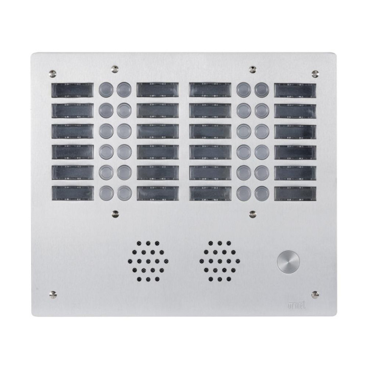Plaque Av Aluminium6Mm 4R 24Bp