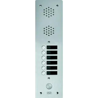 Plaque Av Alu 6Mm 1R 06Bp pour systèmes URMET