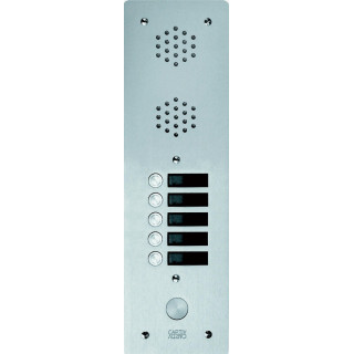 Plaque Av Alu 6Mm 1R 05Bp pour systèmes URMET