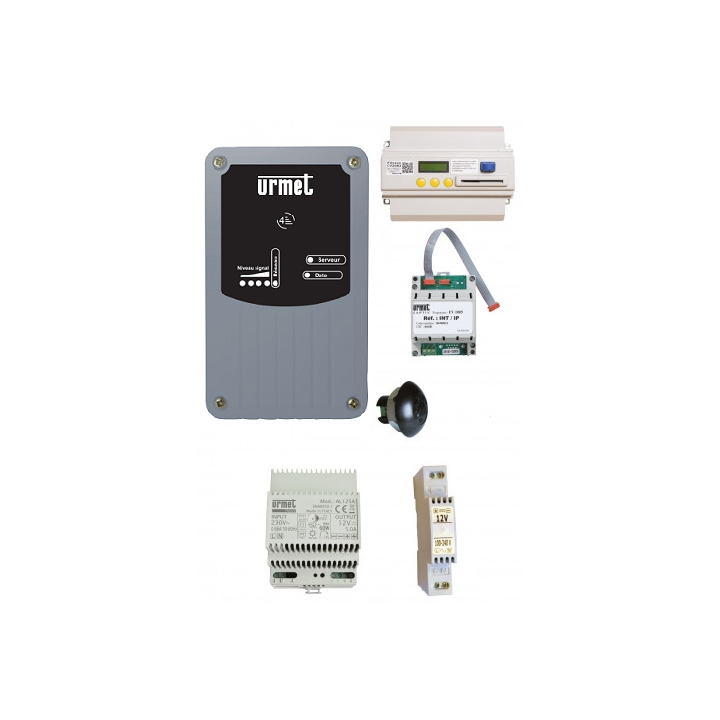 Kit Prêt À Poser Avec Modem Data V4, Centrale Ipcv2083 Et Alimentations.