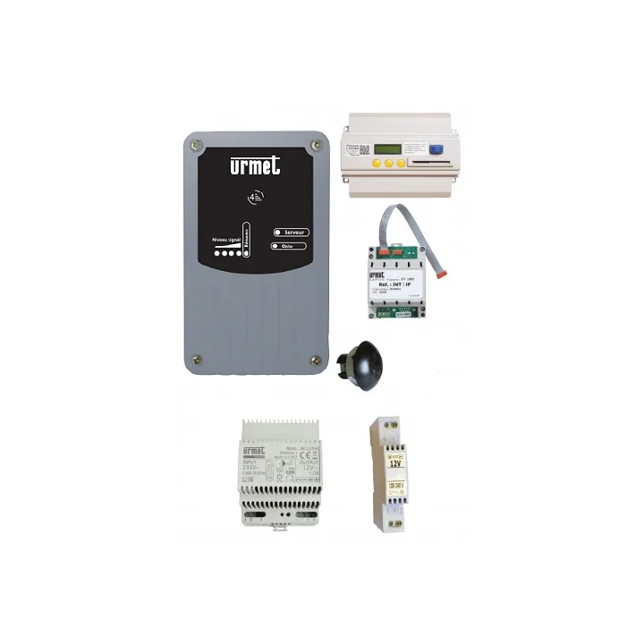 Kit Prêt À Poser Avec Modem Data V4, Centrale Ipcv2083 Et Alimentations.
