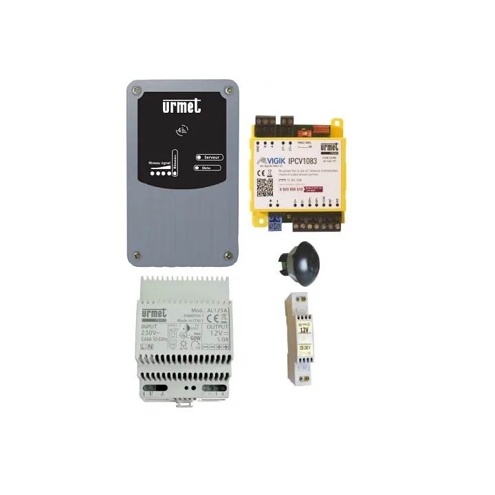 Kit Prêt À Poser Avec Modem Data V4, Centrale Ipcv1083 Et Alimentations.