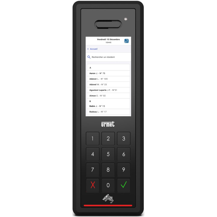 Platine Tactile Hizi Gsm 4G Avec Vigik+, Abonnement Non Inclus