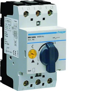 Disjoncteur moteur 2.5-4.0 A P : 0.75-1.5 kW AC3 230-400 V 2.5 M