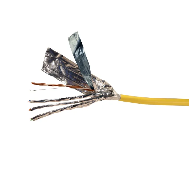Câble Pour Réseaux Locaux Lcs³ Catégorie 6A F/Ftp 4 Paires Torsadées - 500M