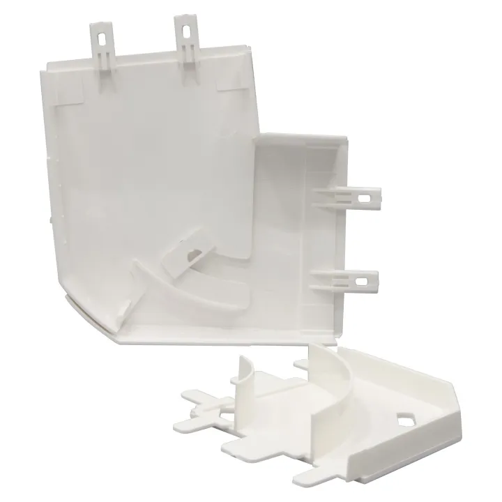Angle Plat Variable Pour Moulure Dlplus 60X20Mm - Blanc