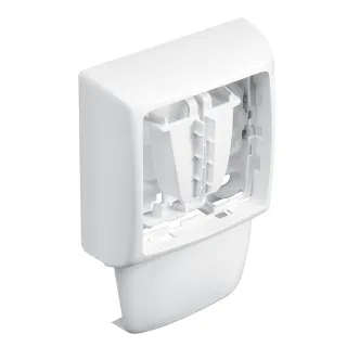 Cadre Simple Appareillage Saillie Legrand - Pour Moulure Keva 32X12Mm - Blanc