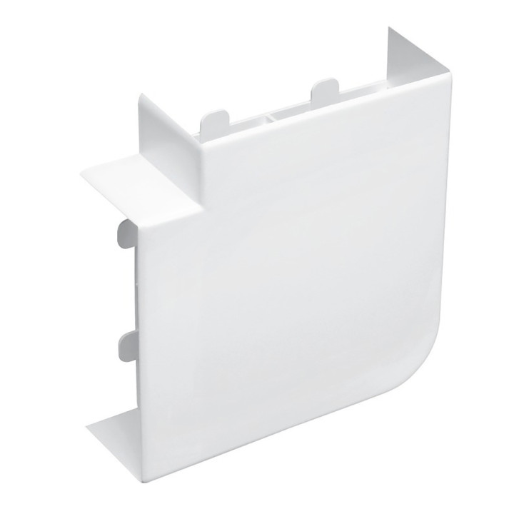 Angle Plat - Pour Goulotte Logix 50X50Mm - Blanc Artic