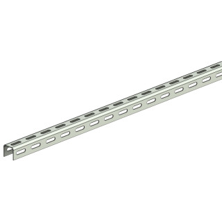 Profil Perforé En U U24/24 Perforation 7X25Mm Et Longueur 3M Finition Gs