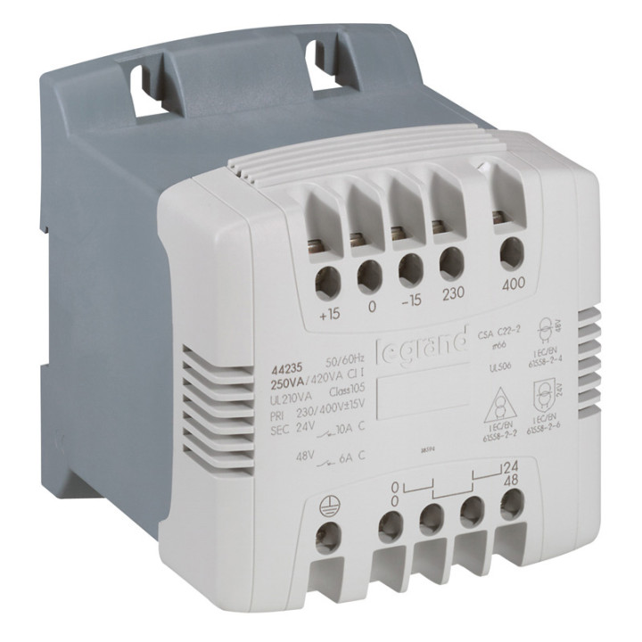 TRANS.MON.230-400/24-48V 400VA