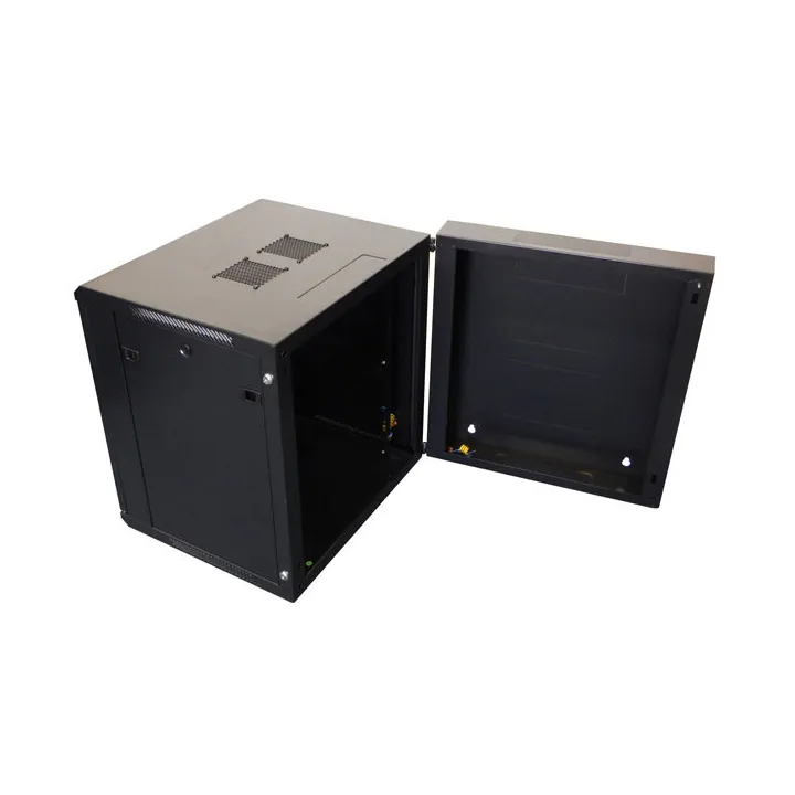 COFFRET MURAL PIVOTANT MONTE PORTE VERRE 12U 600X600 LIGNE 100