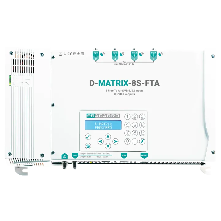 Transmodult 8E SAT 8S COFDM