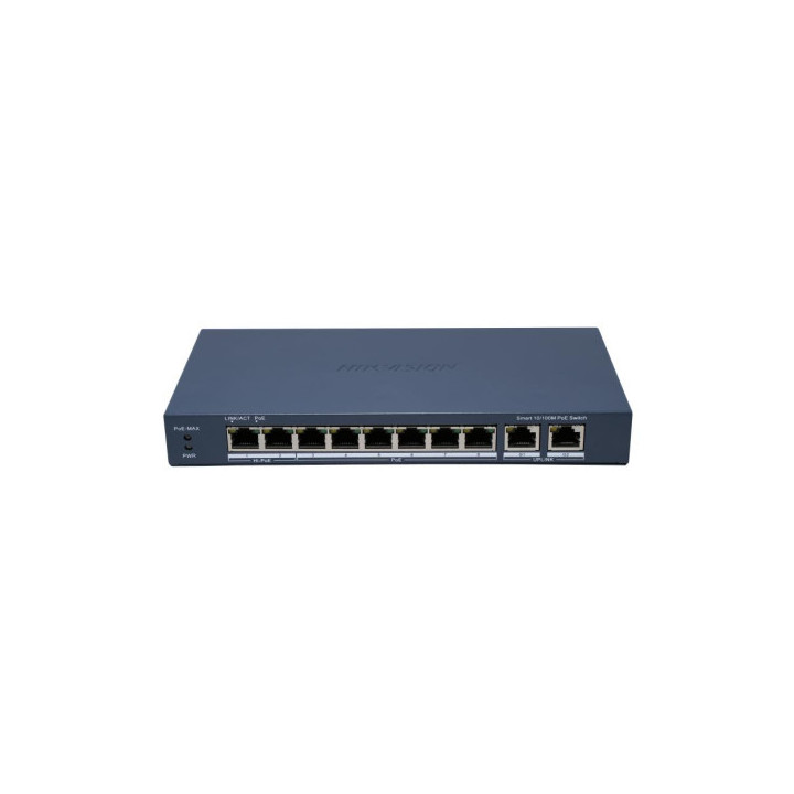 Ds-3E1310Hp-Ei(B) Switch 8 Port Fast Ethernet Smart Poe
