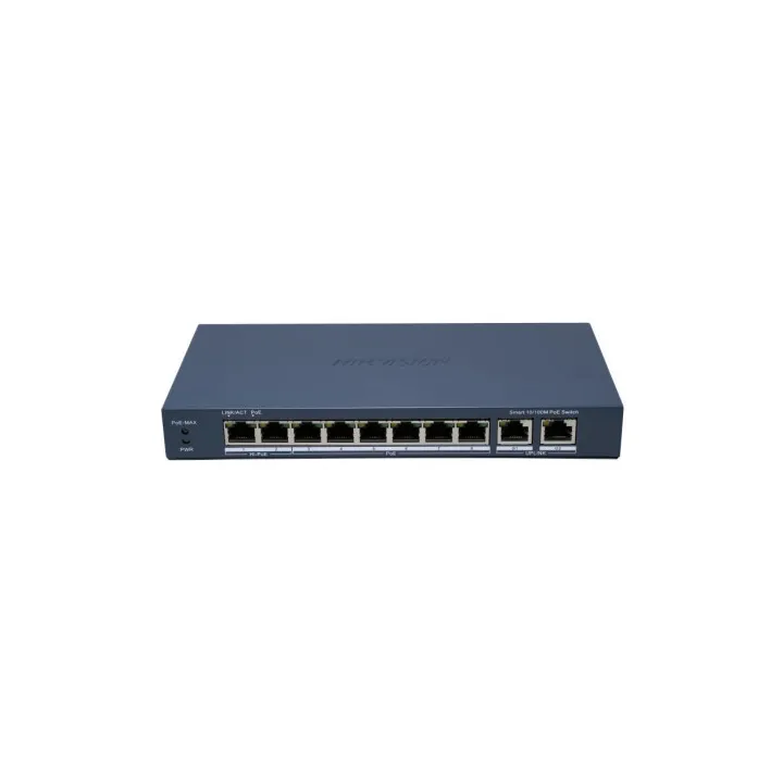 Ds-3E1310Hp-Ei(B) Switch 8 Port Fast Ethernet Smart Poe