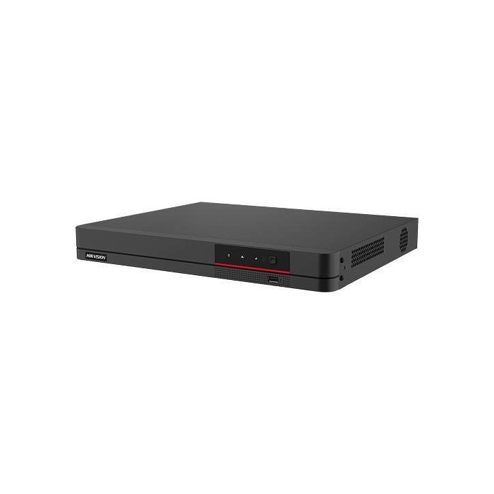 Ds-7608Ni-K2/8P/4G(C) Enregistreur Pro Nvr 8Mp 8 Canaux 80Mbps 8 Poe 1U 2 Sata 4G, Noir