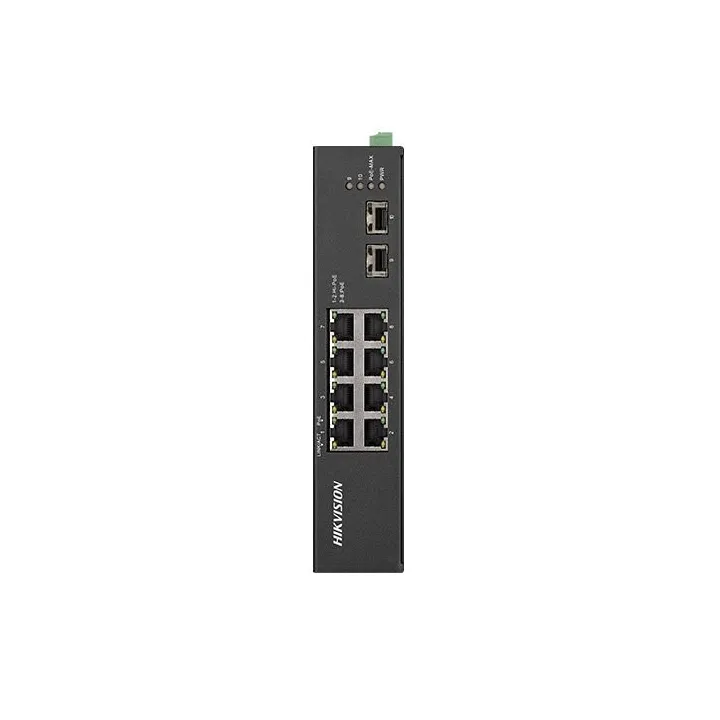 Ds-3T0510Hp6-12 Switch Unmanaged Gigabit Ethernet (10/100/1000) Poe Black