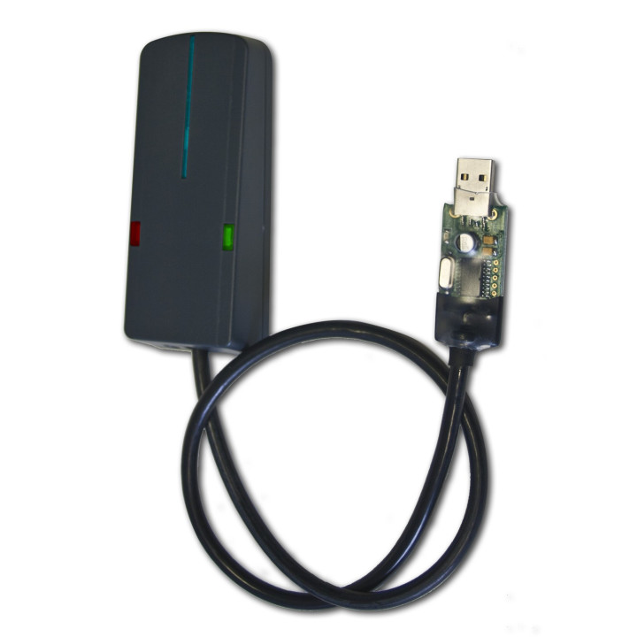 Interface enroleur USB avec  lecteur Wiegand Dataclock. Type LEC
