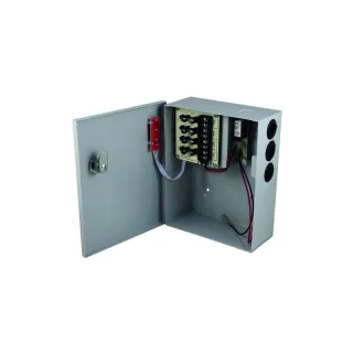 Coffret Alimentation Fusiblée/ Réarmable Cctv 4 Sorties ,12V 5A, 203*163*74Mm