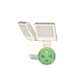 Projecteur Led Theleda S 17W Blanc Avec Détecteur