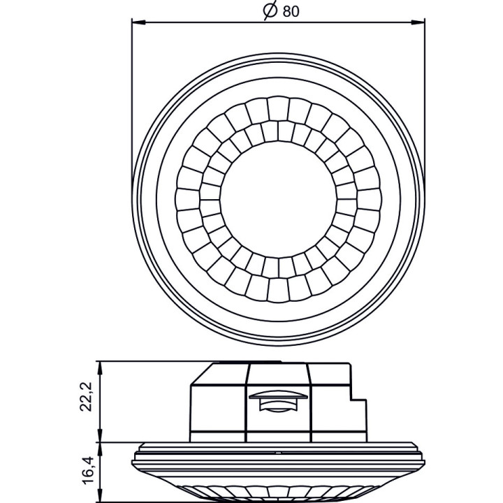 LUXA 103 S360-12 KNX UP