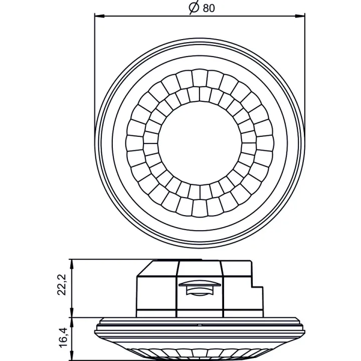LUXA 103 S360-12 KNX UP