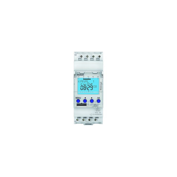inter horaire digit 24h 7j 2module 2c 230v compat OBELISK top 3