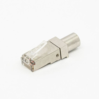 Adaptateur Balun 75/100 O Connectique Iec Mâle ? Rj 45 Mâle