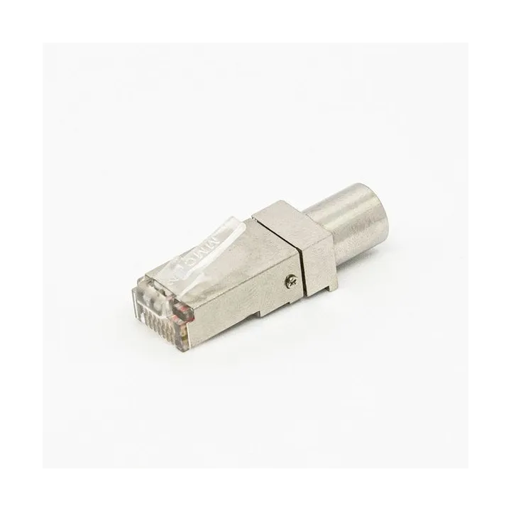 Adaptateur Balun 75/100 O Connectique Iec Mâle ? Rj 45 Mâle