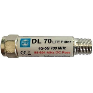 Filtre Lte/4G, 5 - 694 Mhz Perte Passage Max Inf 1,5 Db Réjectus