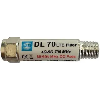 Filtre Lte/4G, 5 - 694 Mhz Perte Passage Max Inf 1,5 Db Réjectus