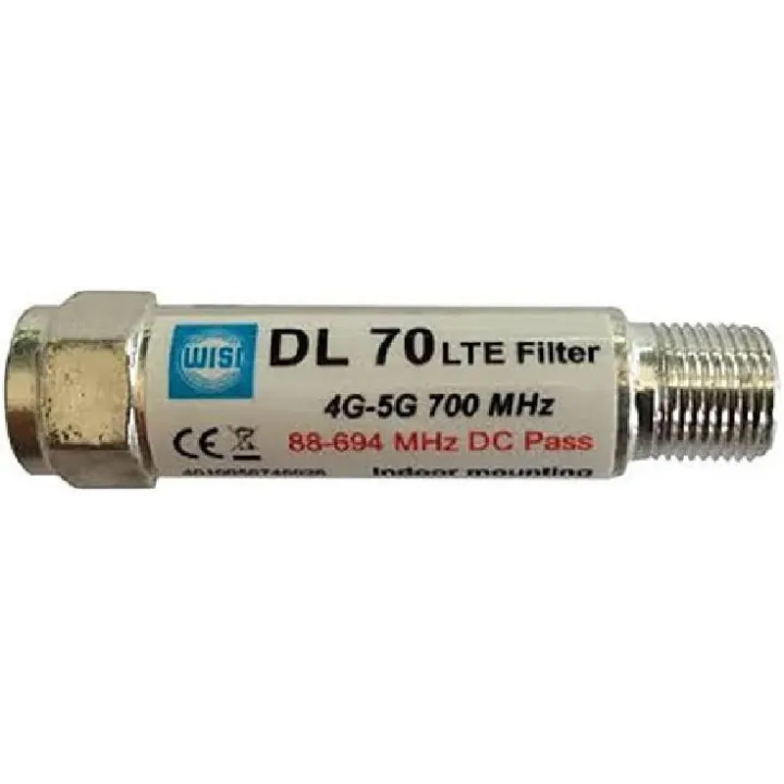 Filtre Lte/4G, 5 - 694 Mhz Perte Passage Max Inf 1,5 Db Réjectus