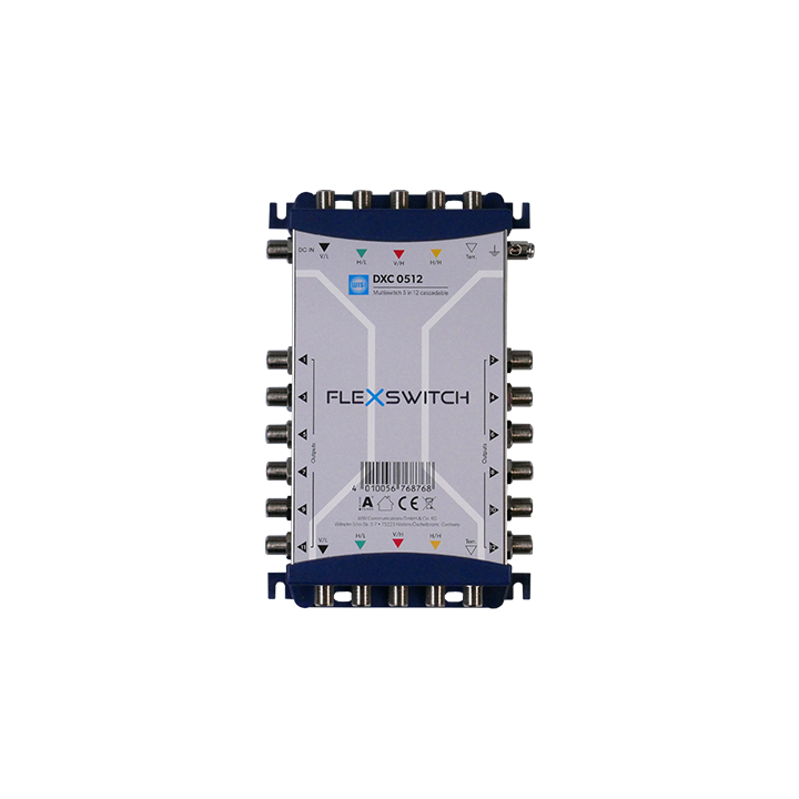 Cascadable Multiswitches 5/12 4 Bis+Terrestre Actif, 12 Sortie Usager