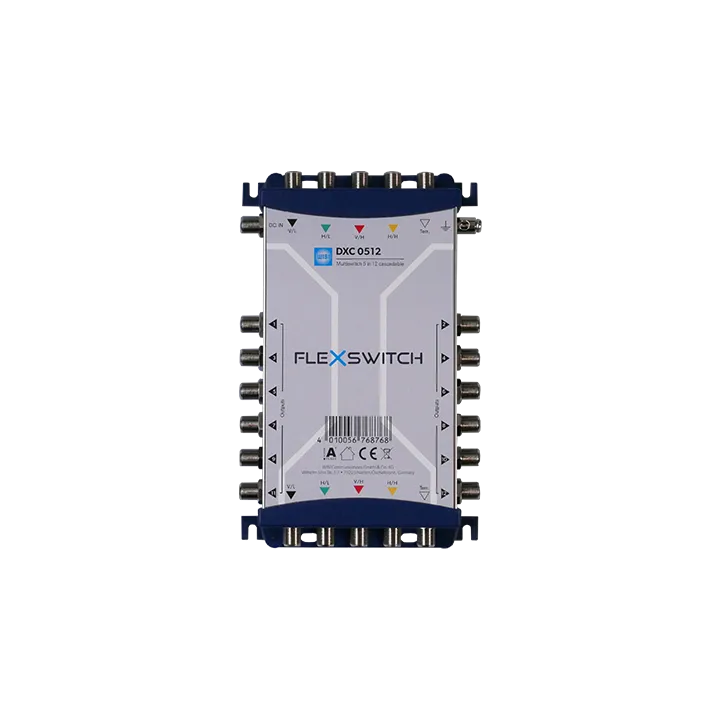 Cascadable Multiswitches 5/12 4 Bis+Terrestre Actif, 12 Sortie Usager